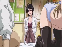 Busty Babe Force Couple to Fuck